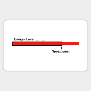 ENERGY LEVEL Sticker